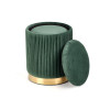 Pouff MONTY dark green