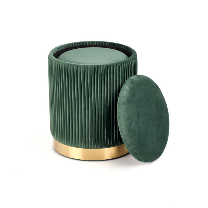 Pouff MONTY dark green