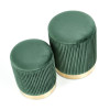 Pouff MONTY dark green