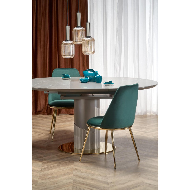 Table MUSCAT grey marble