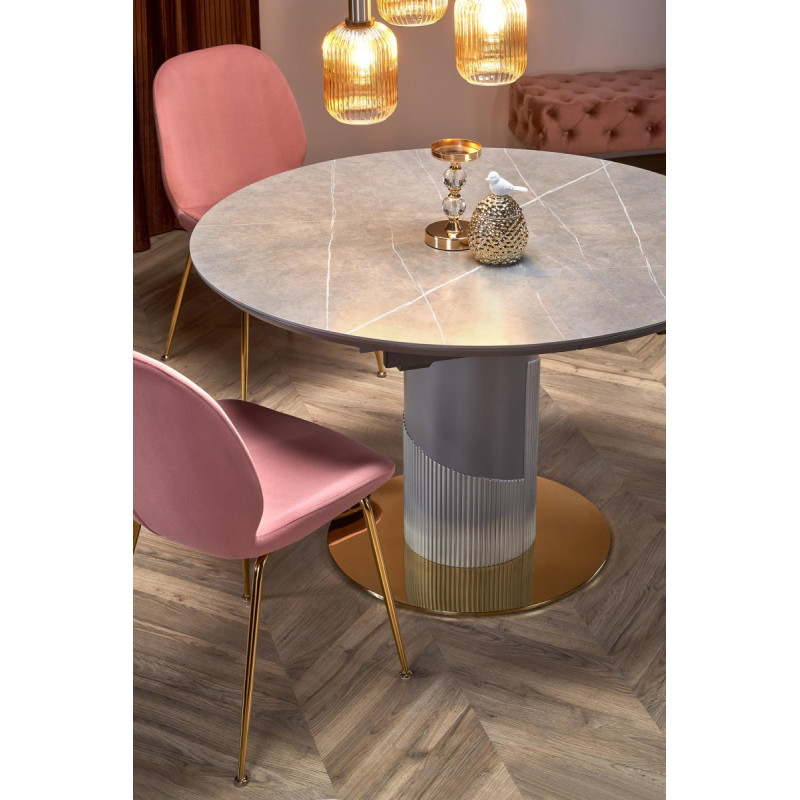 Table MUSCAT grey marble