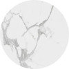 Coffee table set OREO white marble/black