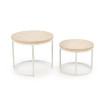 Diivanilaud set OREO - must marmor / must