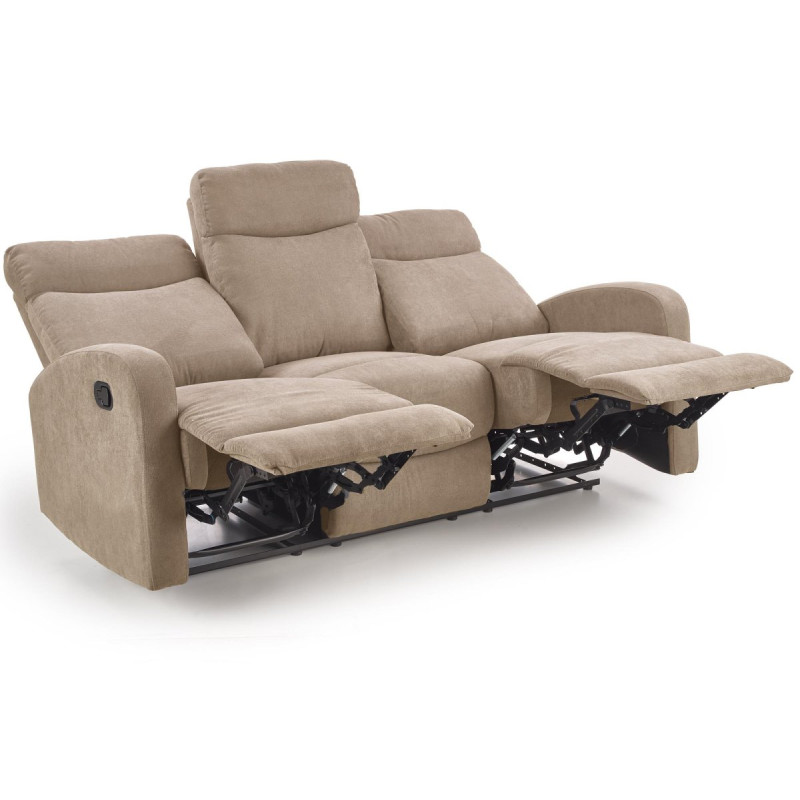 Diivan OSLO 3S with recliner function beež