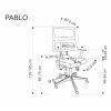 KontoritoolTool PABLO hall