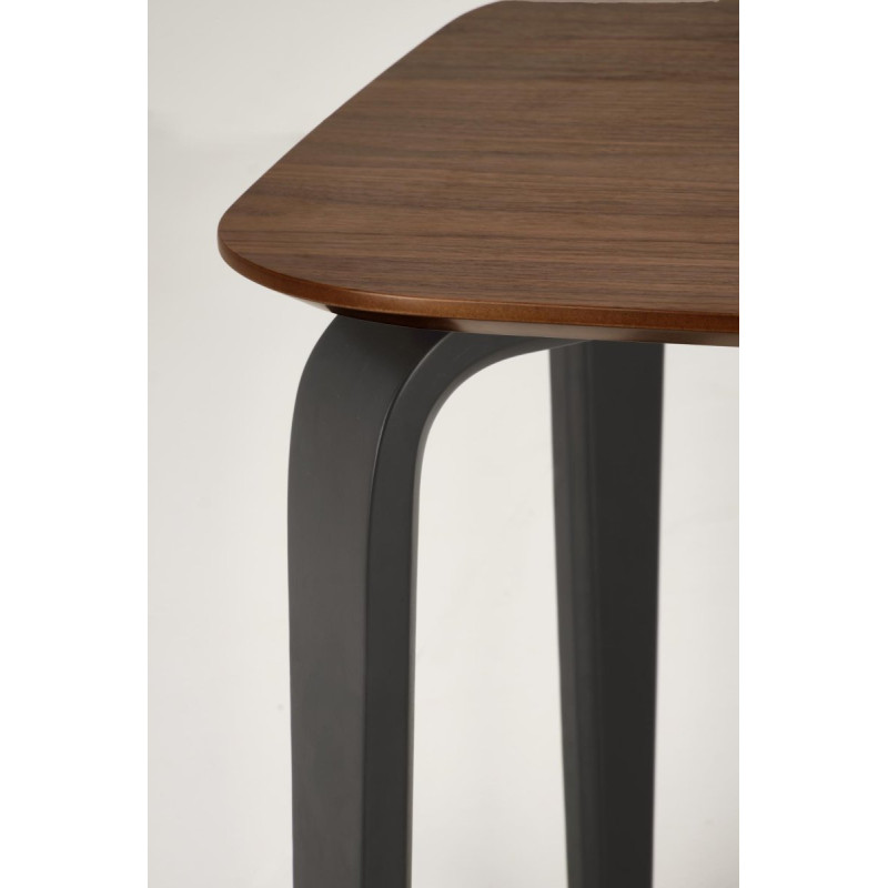 Table PEDRO walnut/black