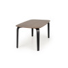 Table PEDRO walnut/black