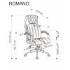 Office chair ROMANO black