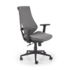 Office chair RUBIO executive grey/black