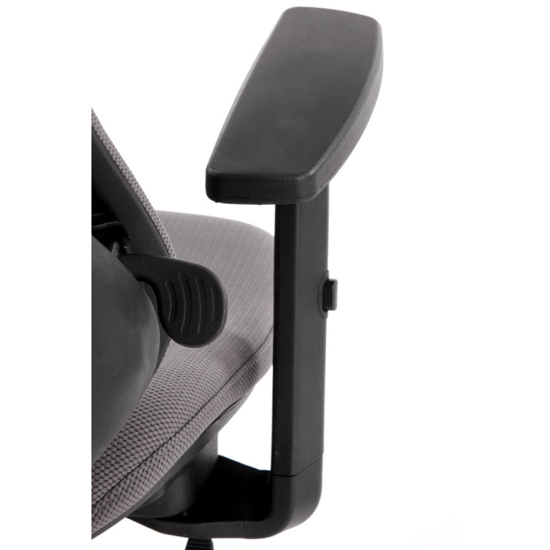 Office chair RUBIO executive grey/black