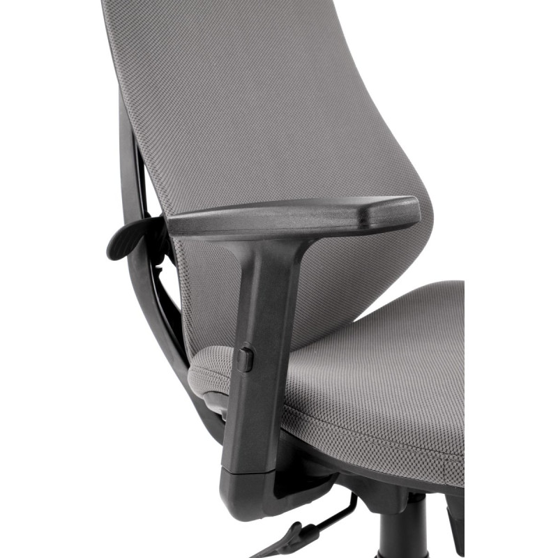 Office chair RUBIO executive grey/black