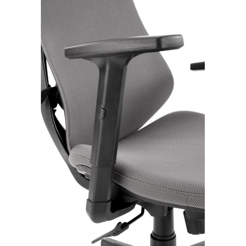 Office chair RUBIO executive grey/black