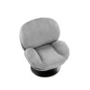Armchair SHELL grey