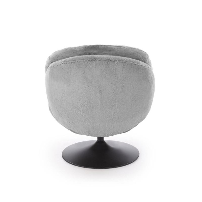 Armchair SHELL grey