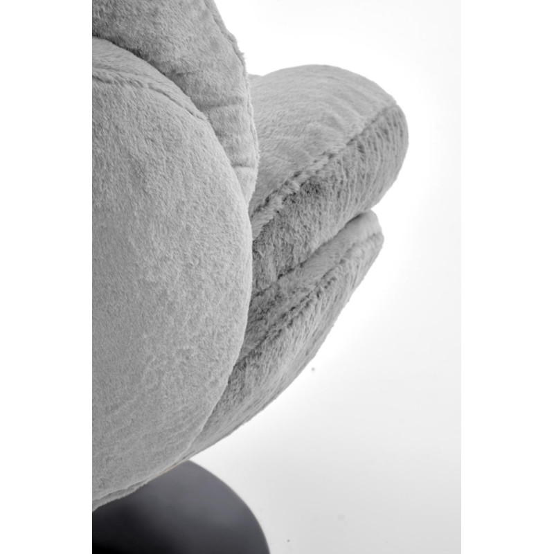 Armchair SHELL grey