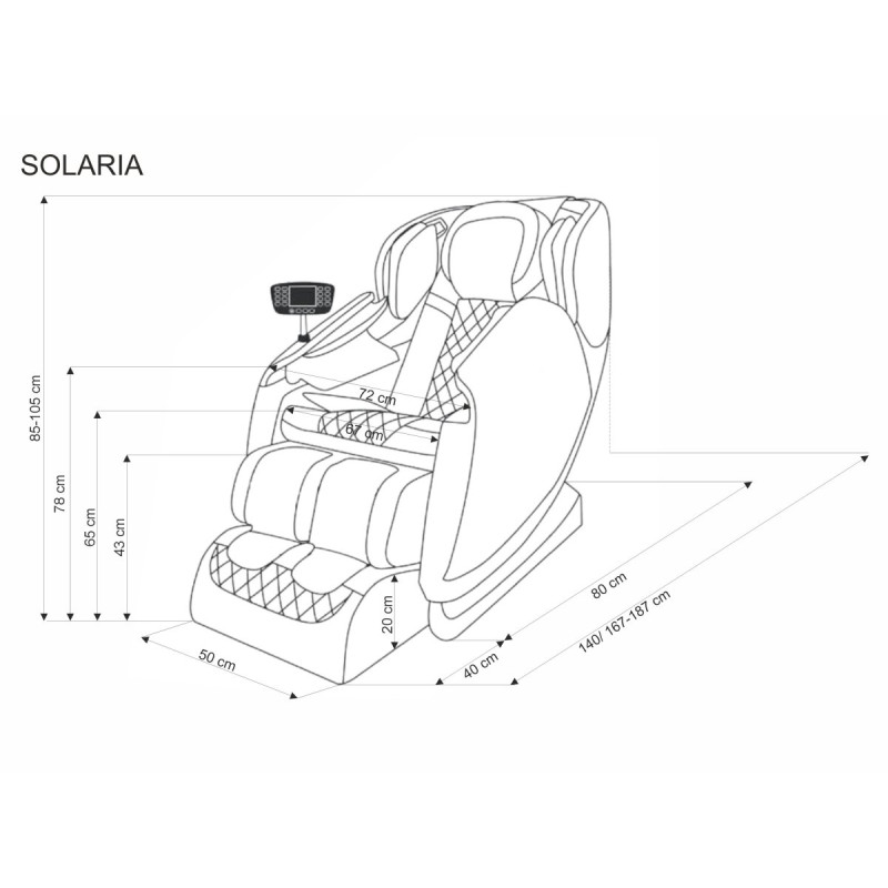 Tugitool SOLARIA beež