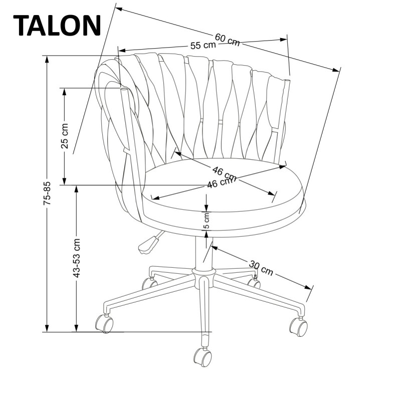 Office chair TALON beige