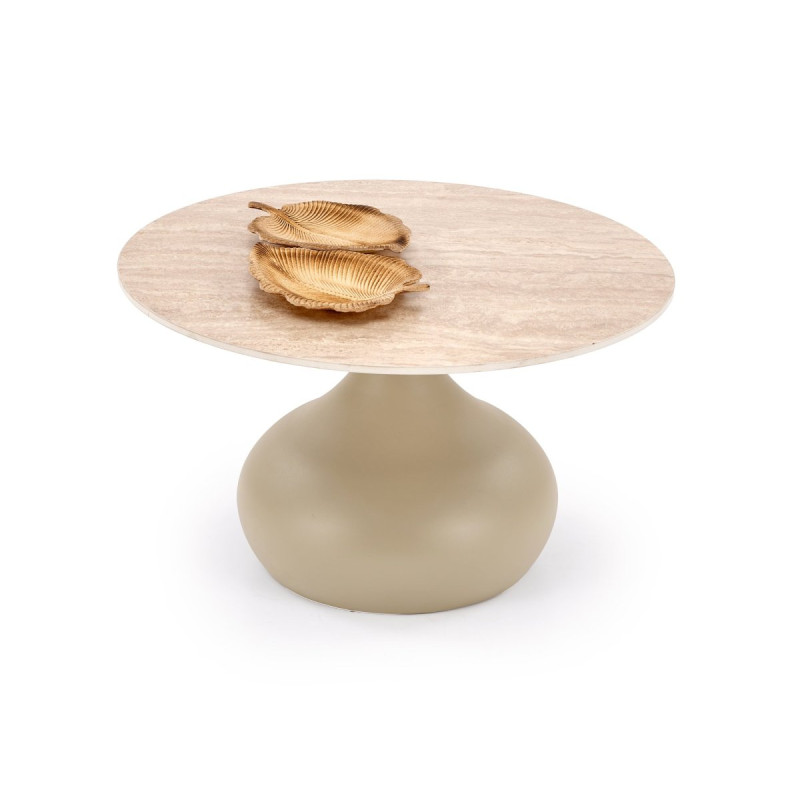 Coffee table TIMOR 2 travertine