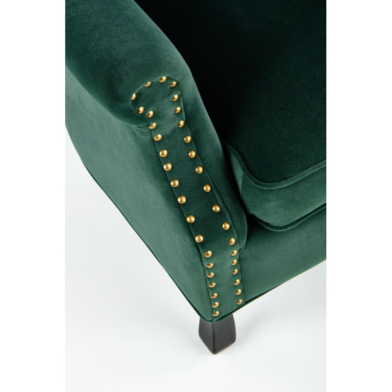 Armchair TITAN dark green