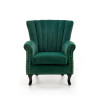 Armchair TITAN dark green