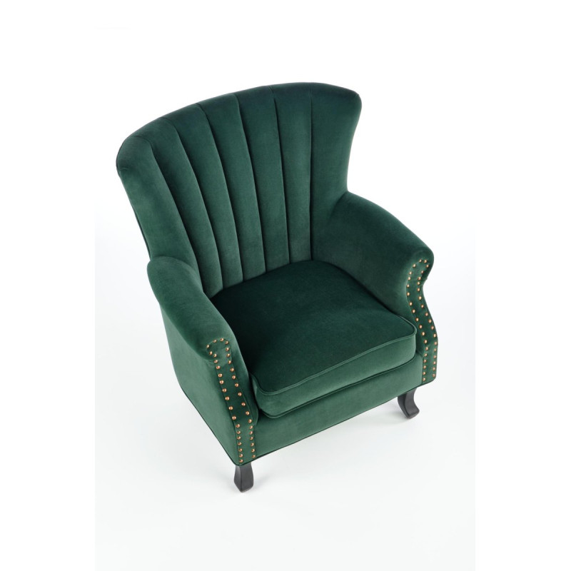 Armchair TITAN dark green