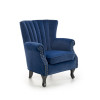Armchair TITAN dark blue