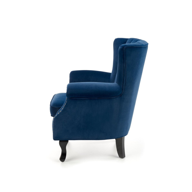 Armchair TITAN dark blue