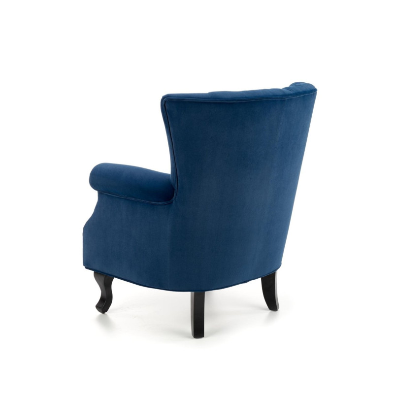 Armchair TITAN dark blue