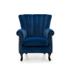 Armchair TITAN dark blue