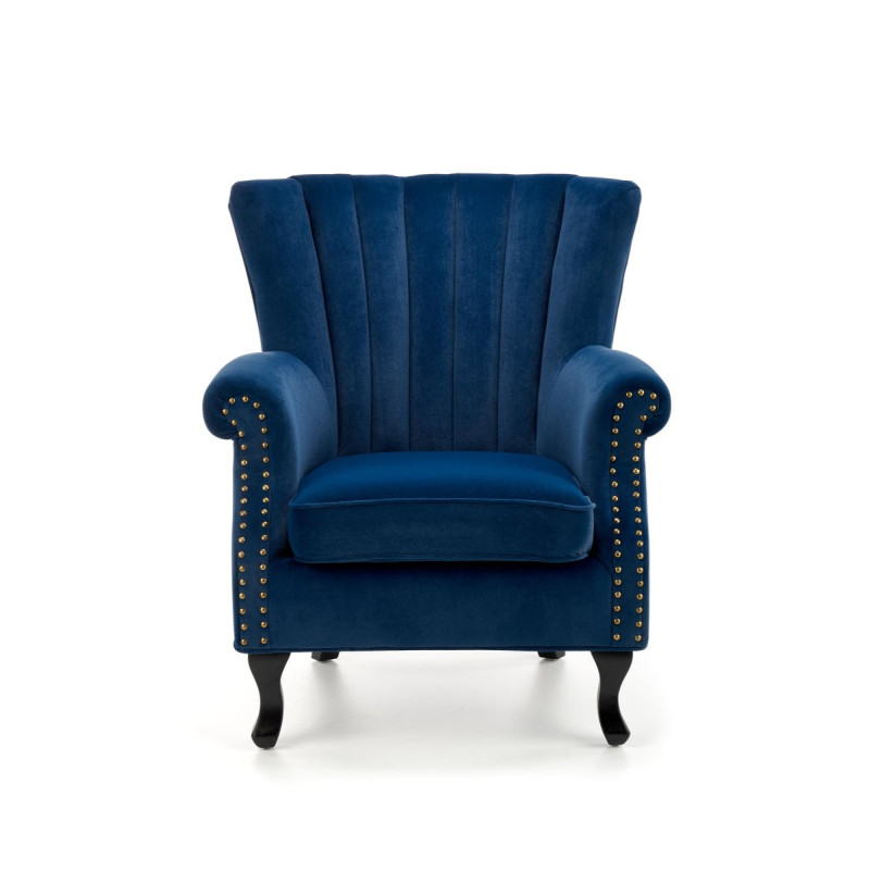 Armchair TITAN dark blue