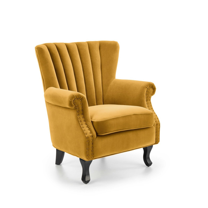 Armchair TITAN mustard