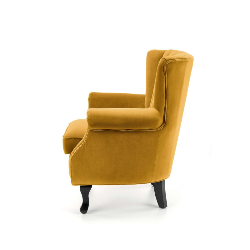 Armchair TITAN mustard