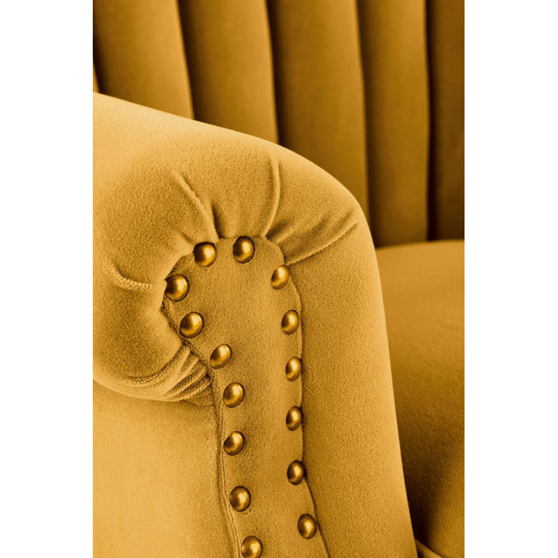 Armchair TITAN mustard