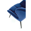 Armchair TYRION dark blue
