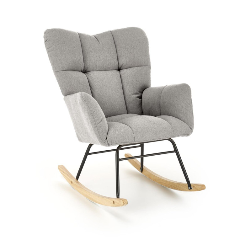 Rocking chair VASCO grey