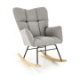 Rocking chair VASCO grey