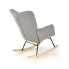 Rocking chair VASCO grey