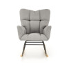 Rocking chair VASCO grey