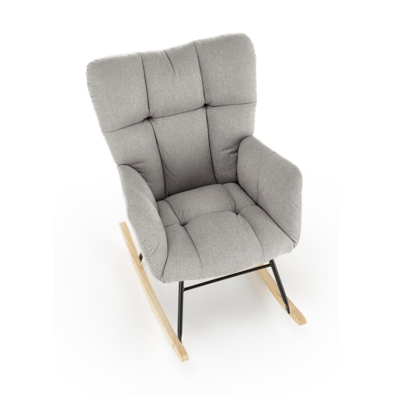 Rocking chair VASCO grey