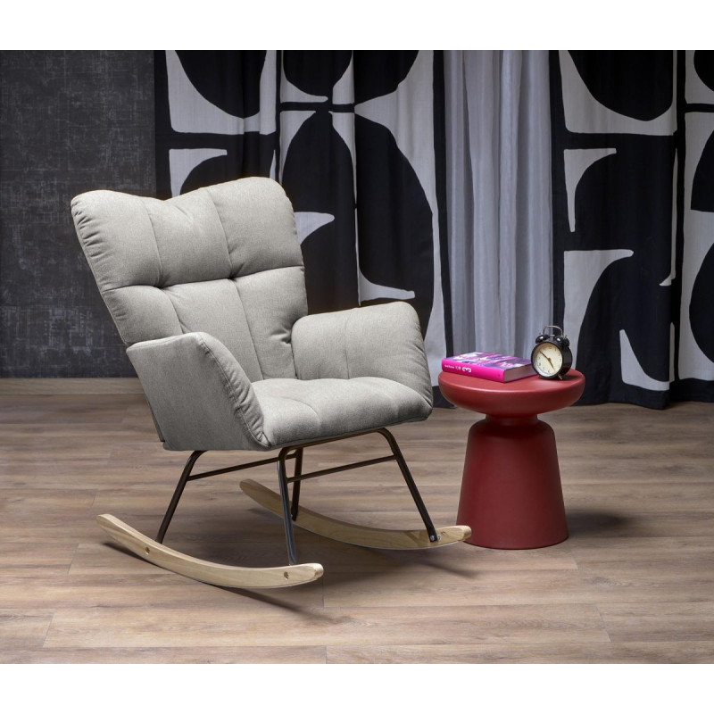 Rocking chair VASCO grey
