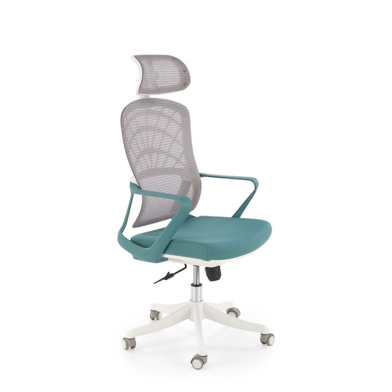 Kontoritool VESUVIO 2 turquoise/valge