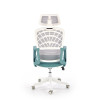 Kontoritool VESUVIO 2 turquoise/valge