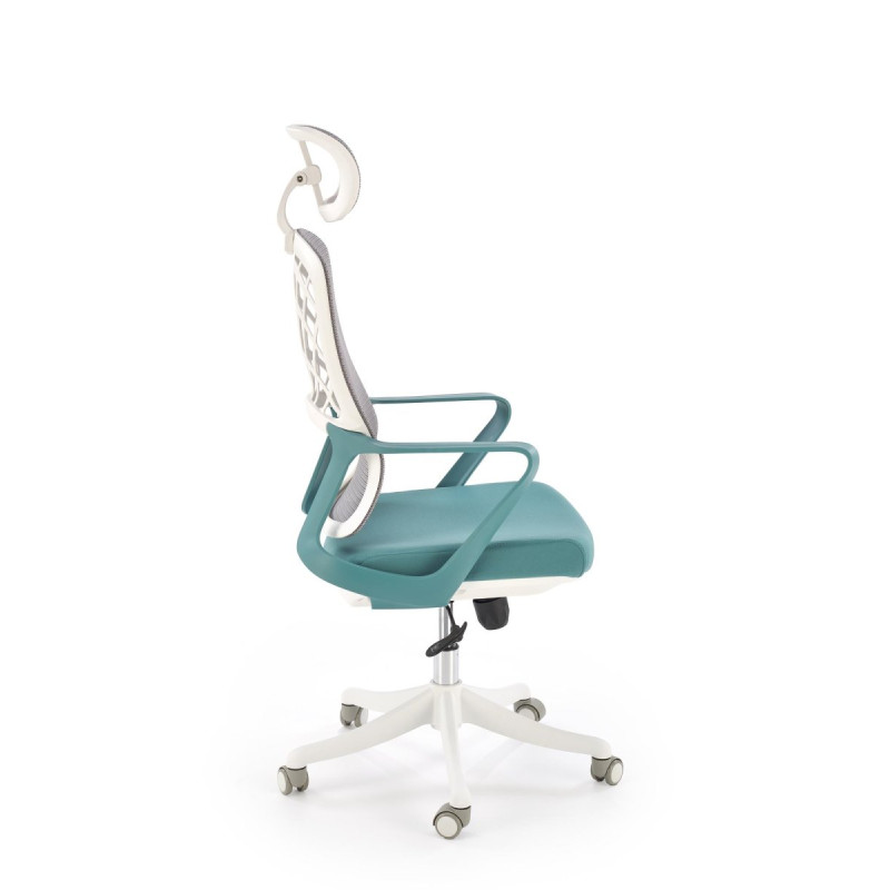 Kontoritool VESUVIO 2 turquoise/valge