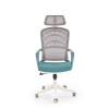Kontoritool VESUVIO 2 turquoise/valge