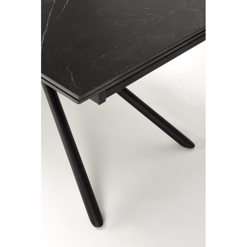 Table VITORINO black marble / black
