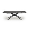 Table VITORINO black marble / black