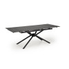Table VITORINO black marble / black