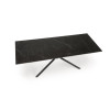 Table VITORINO black marble / black