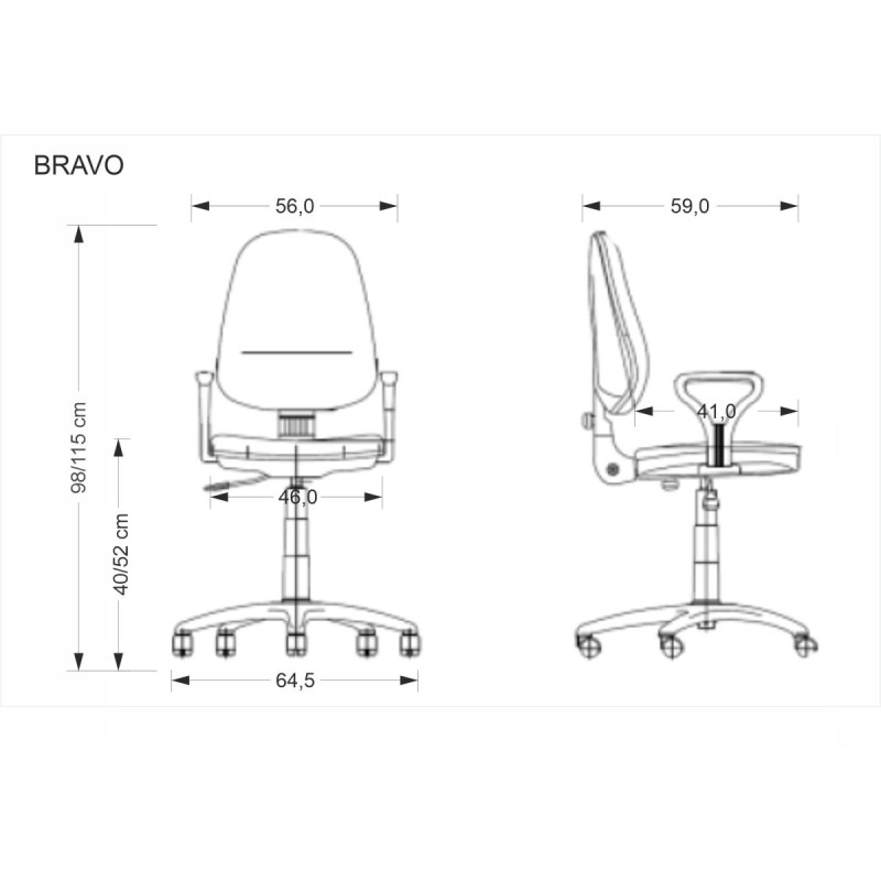 Kontoritool BRAVO C11