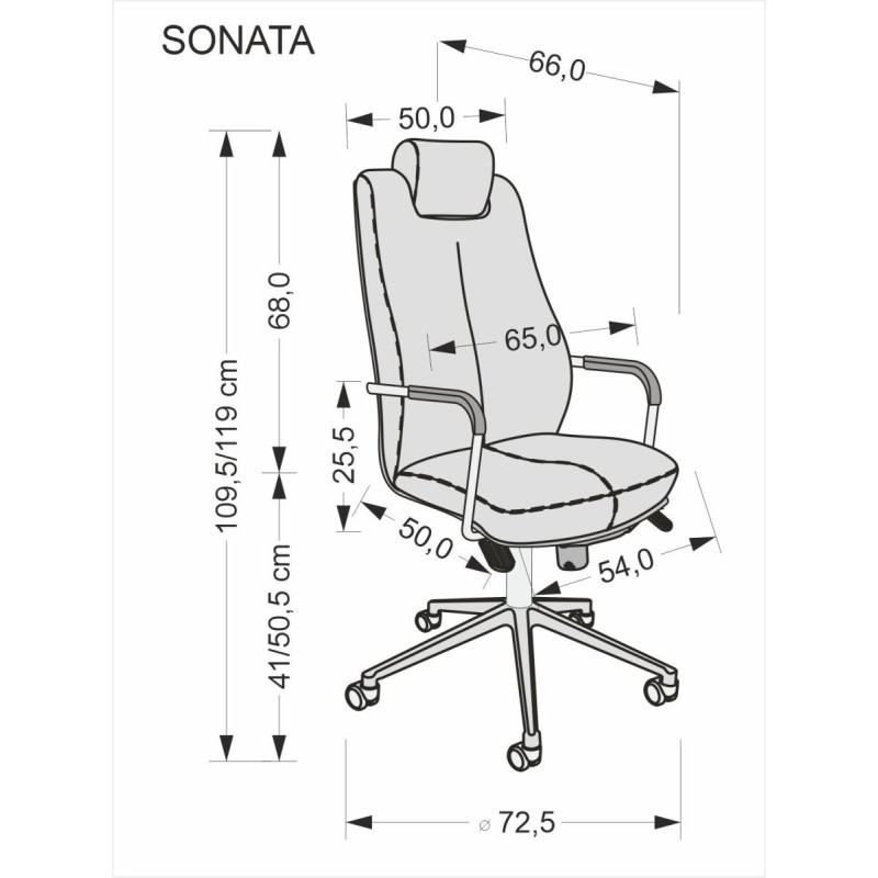 Офисный стул SONATA XXL